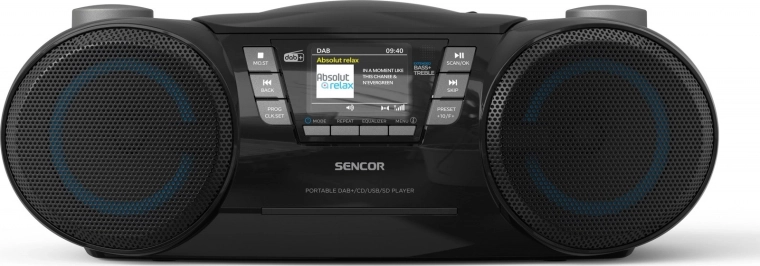 Sonido digital nítido con DAB+