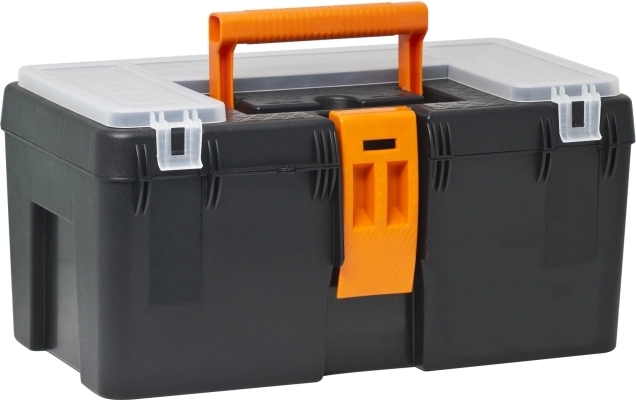 Caja de herramientas con organizador