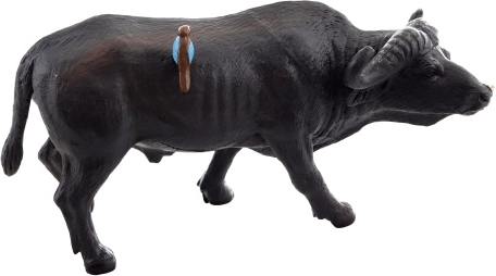 Figura de plástico de búfalo