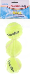 Pelotas de tenis, set de 3 uds.
