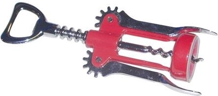 Sacacorchos de alas para vino UNIPEX, metálico, 15,5 cm