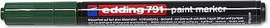Rotulador de pintura verde Edding 791