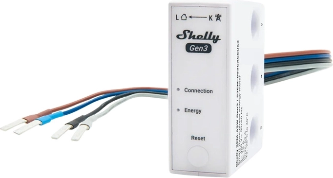 Medidor de consumo de energía Shelly 3EM Gen3 WiFi
