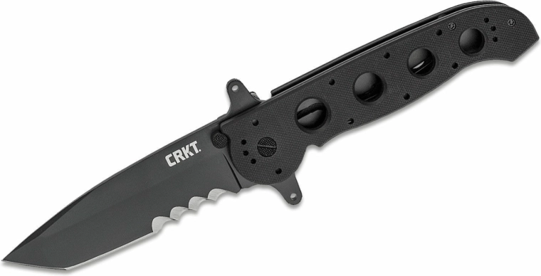 CRKT M16-14SFG cuchillo táctico plegable Special Forces, 9,8 cm, G10, negro