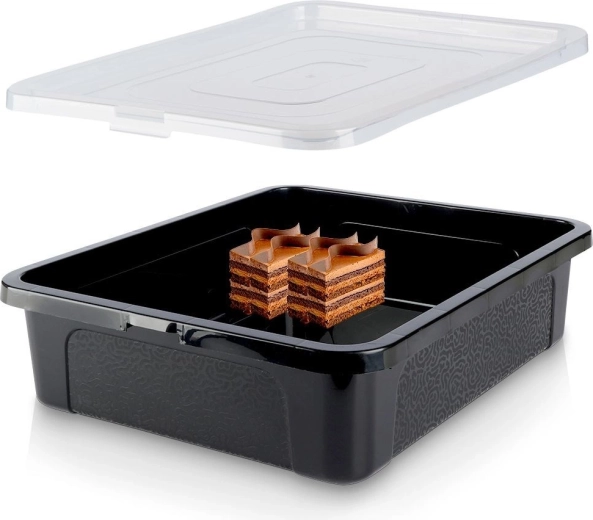 Recipiente Vilde para tarta con tapa 40 × 33 × 10 cm