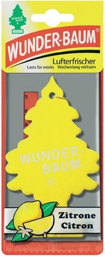 Ambientador para coche WUNDERBAUM limón