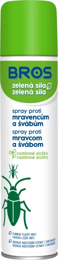 Bros Fuerza Verde spray contra hormigas y cucarachas 300 ml