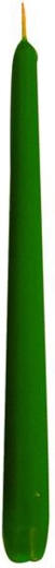 Vela cónica Provence verde oscuro de 24,5 cm