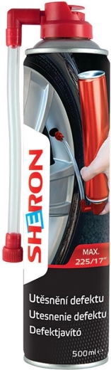 Sellador de pinchazos para neumáticos 500 ml SHERON