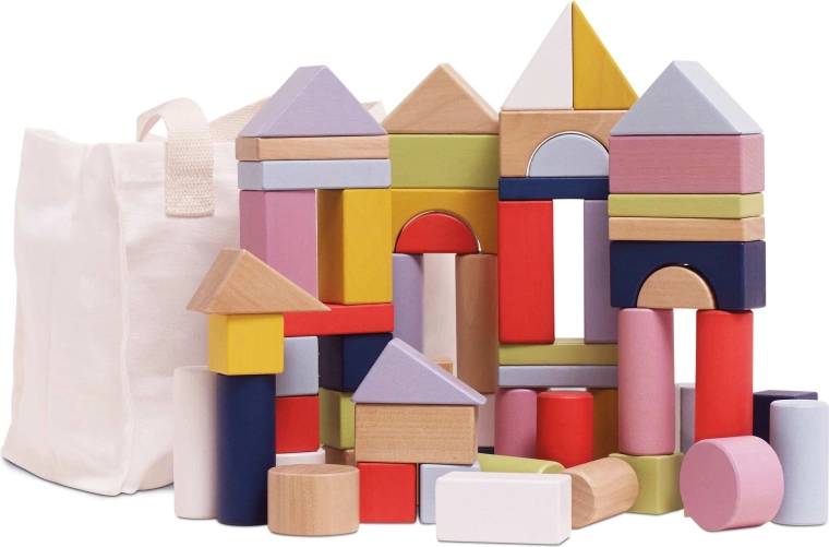 Bloques de construcción de madera 60 uds Le Toy Van