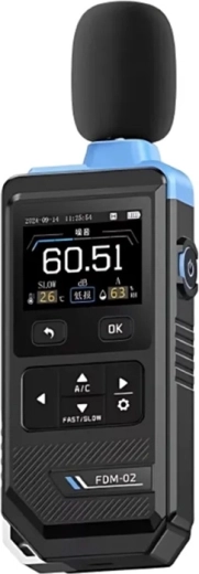 Fnirsi medidor de nivel de ruido fdm-02