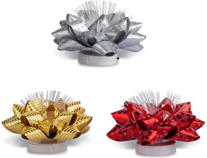 Lazo de regalo iluminado con LED, incluidas las pilas (3 variantes)
