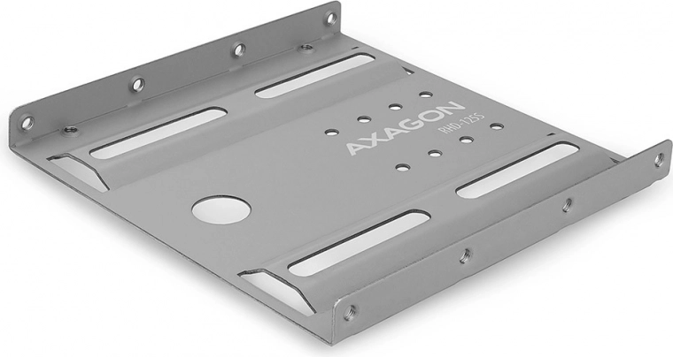 Marco metálico AXAGON para montar HDD/SSD de 2.5" en ranura de 3.5", gris