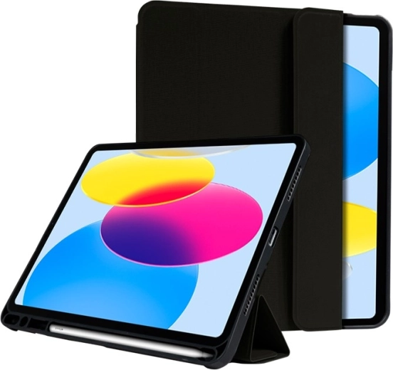 Funda FlexFolio para iPad 11 (2025) / iPad 10,9 (2022) con función Apple Pencil, negra