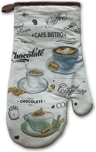 Manopla de cocina Cafe Bistro 18 × 30 cm