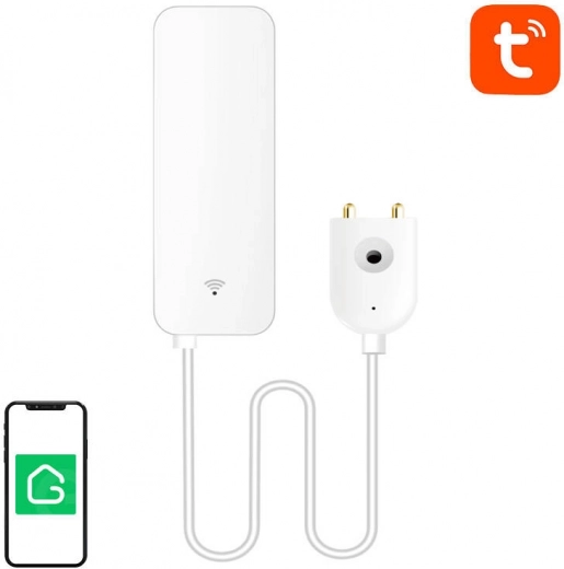 Sensor inteligente Wi‑Fi de fuga de agua GOSUND con Tuya (S5)
