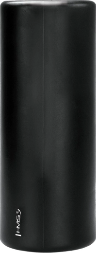Rodillo de masaje HMS FS111, negro, 33 cm