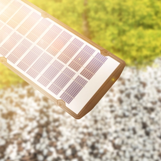 Alimentación solar sin cables