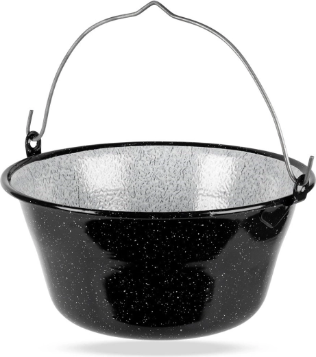 Caldero húngaro colgante esmaltado 7,5 l