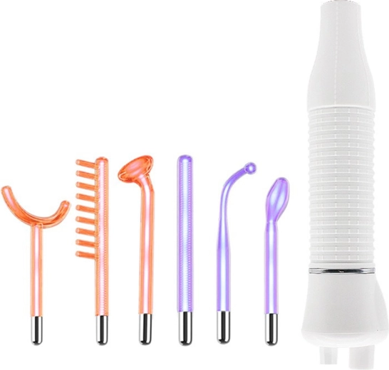 Aparato cosmético Darsonval Renew Force con 6 electrodos