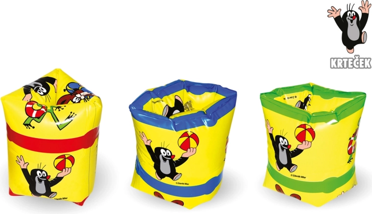 Manguitos inflables infantiles Krteček 18 × 17 cm - 1 unidad