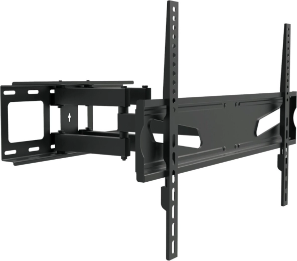 Soporte de pared universal para TV 37–80", máx. 45 kg, VESA 600×400, negro