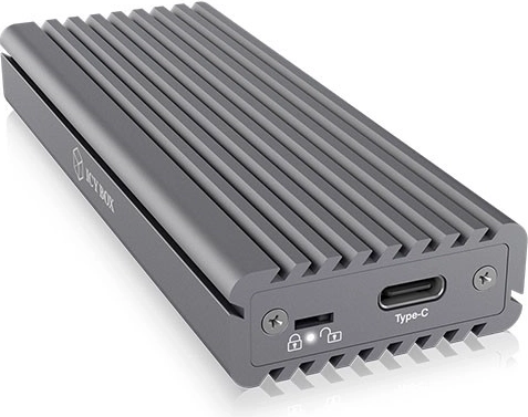 Icy Box carcasa externa para SSD M.2 NVMe con USB‑C 10 Gb/s