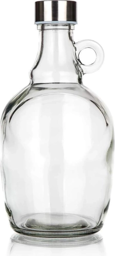 Dama juana de vidrio 1,1 l con tapa DECLAN