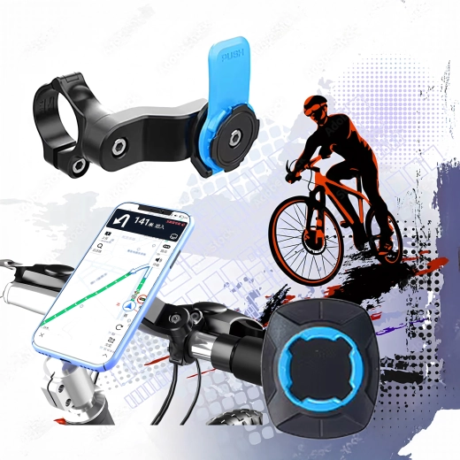 Abrazadera de sujeción estable para el manillar