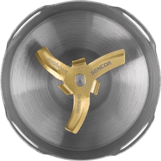 Seis cuchillas con función ICE Crash