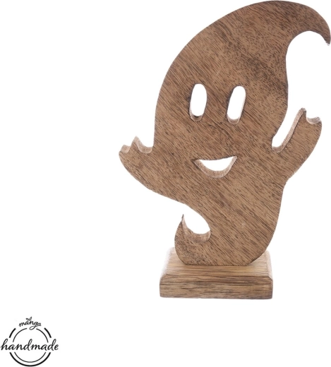 Orion decoración fantasma de madera de mango