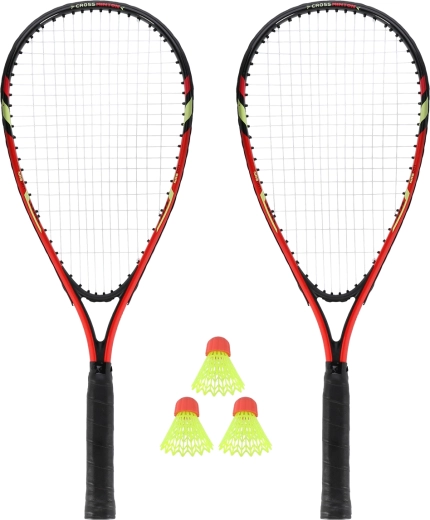 Set de crossminton NILS NRS001 rojo