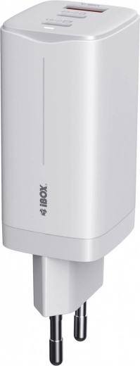 Cargador de red GaN 65 W USB‑C, blanco
