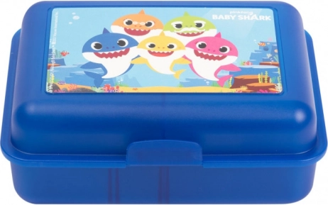Baby Shark caja para el almuerzo 17,5 x 12,8 x 6,9 cm