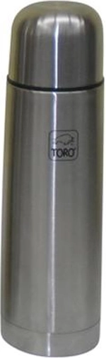 Termo de acero inoxidable Toro con válvula de cierre 0,5 l