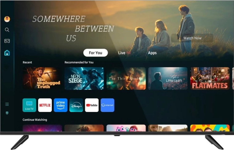 Smart TV UHD Sencor de 50" con Tizen