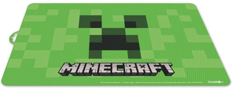 Mantel individual de plástico Minecraft 43 × 28 cm