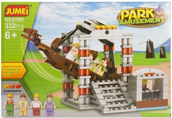 Set de construcción Jumei Parque de atracciones 332 piezas