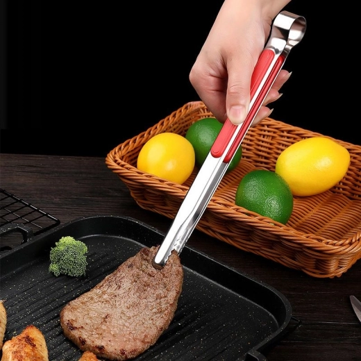 Pinzas de cocina universales de acero inoxidable 20 cm