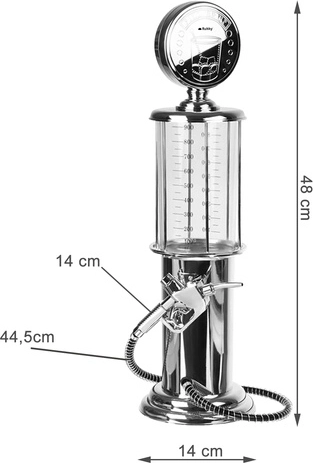 Capacidad de 1 litro para un servicio más prolongado