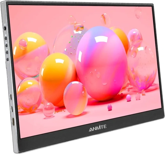 Monitor táctil portátil Anmite 15,6" Full HD IPS con HDR