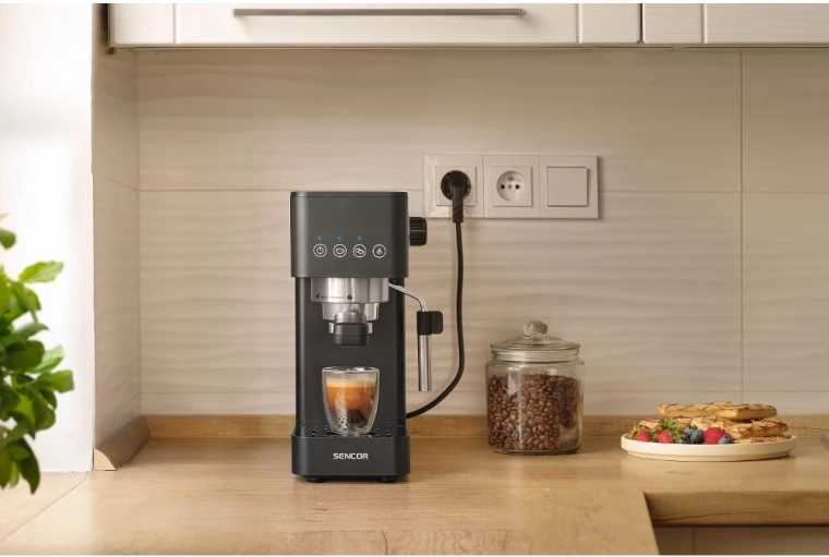 Potencia compacta para espresso