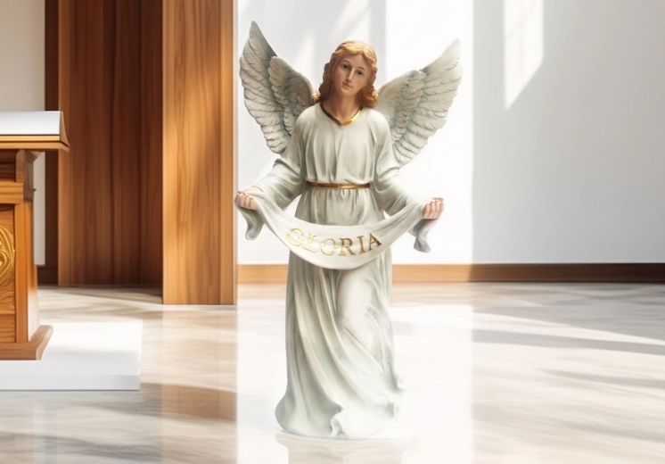 Figura para belén – ángel con banda 99 cm