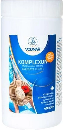 Tabletas multifunción para piscina KOMPLEXON 1,4 kg VODNÁŘ