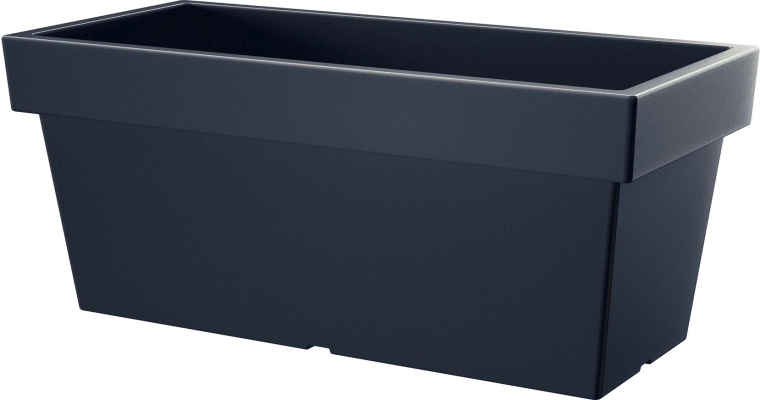 Jardinera de plástico LOFLY CASE 58 cm – antracita