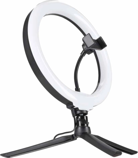 Luz uniforme para vídeo, fotos y maquillaje