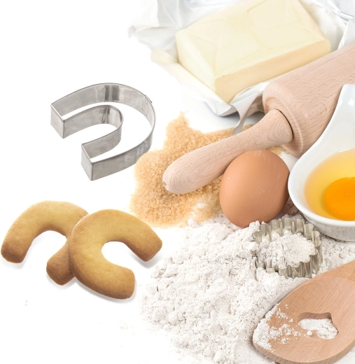 Forma precisa de herradura para horneado temático