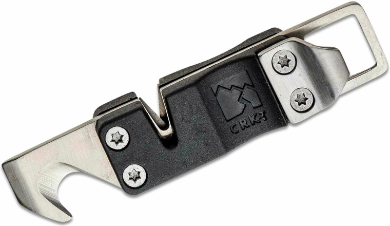 CRKT Micro Tool & Keychain Sharpener – herramienta de bolsillo con afilador para llaves