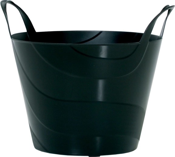 Bolsa universal flexible para jardín y hogar de 45 l, negra