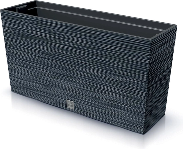 Jardinera Furu M 77 cm antracita con inserto